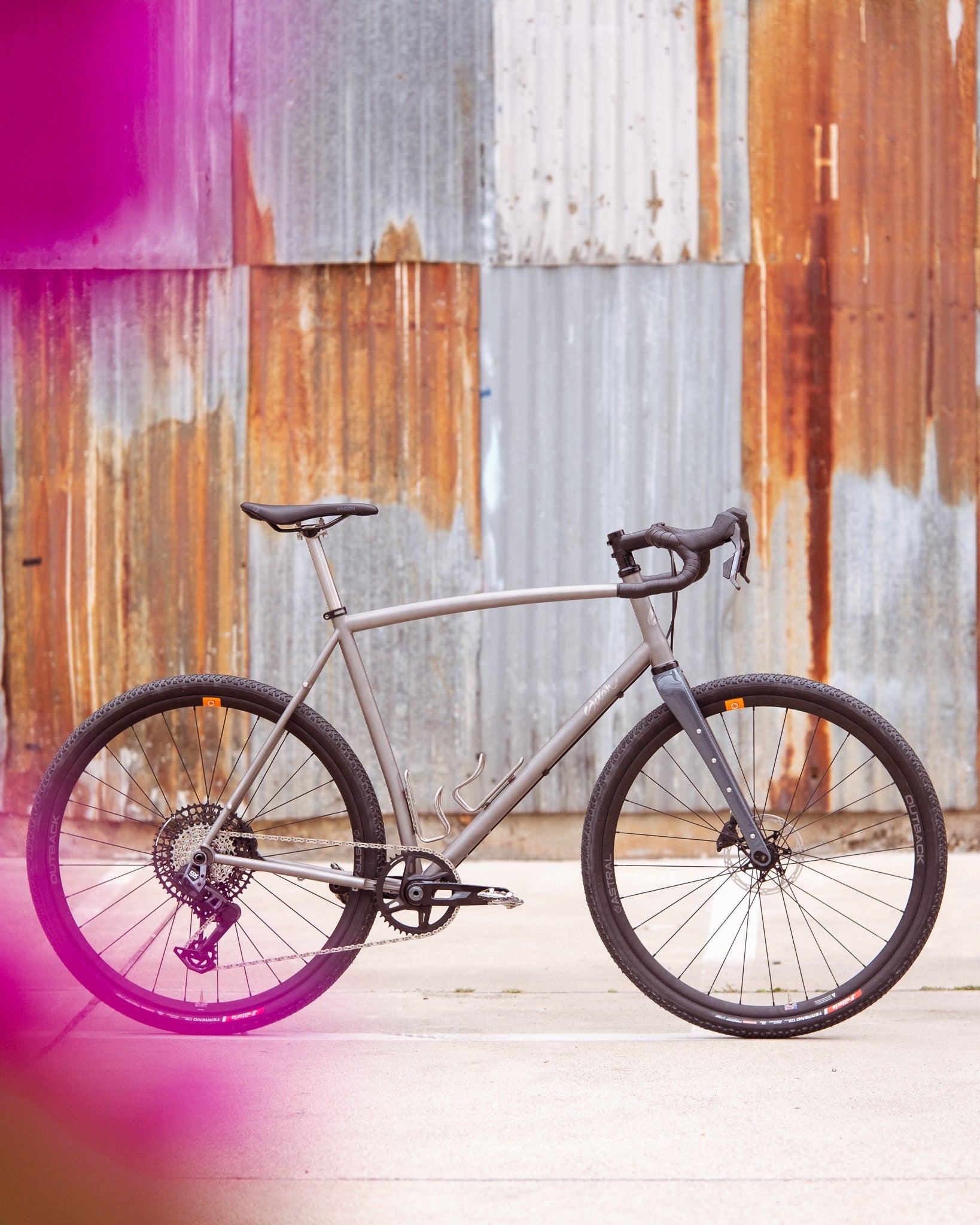 Titanium Gravel Bike: Sklar SuperSomething for Dan