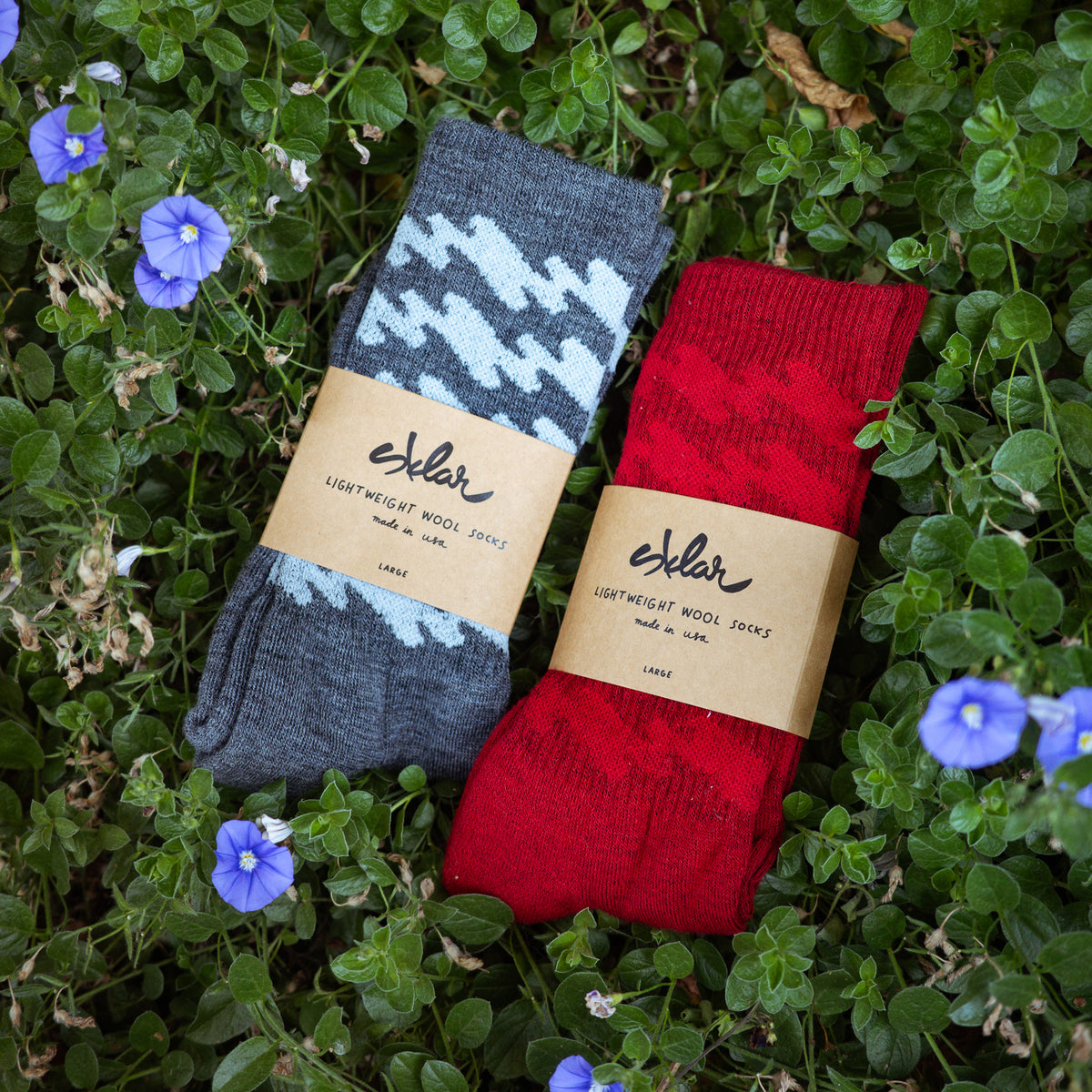 Squiggly Sklocks - Wool Adventure Socks