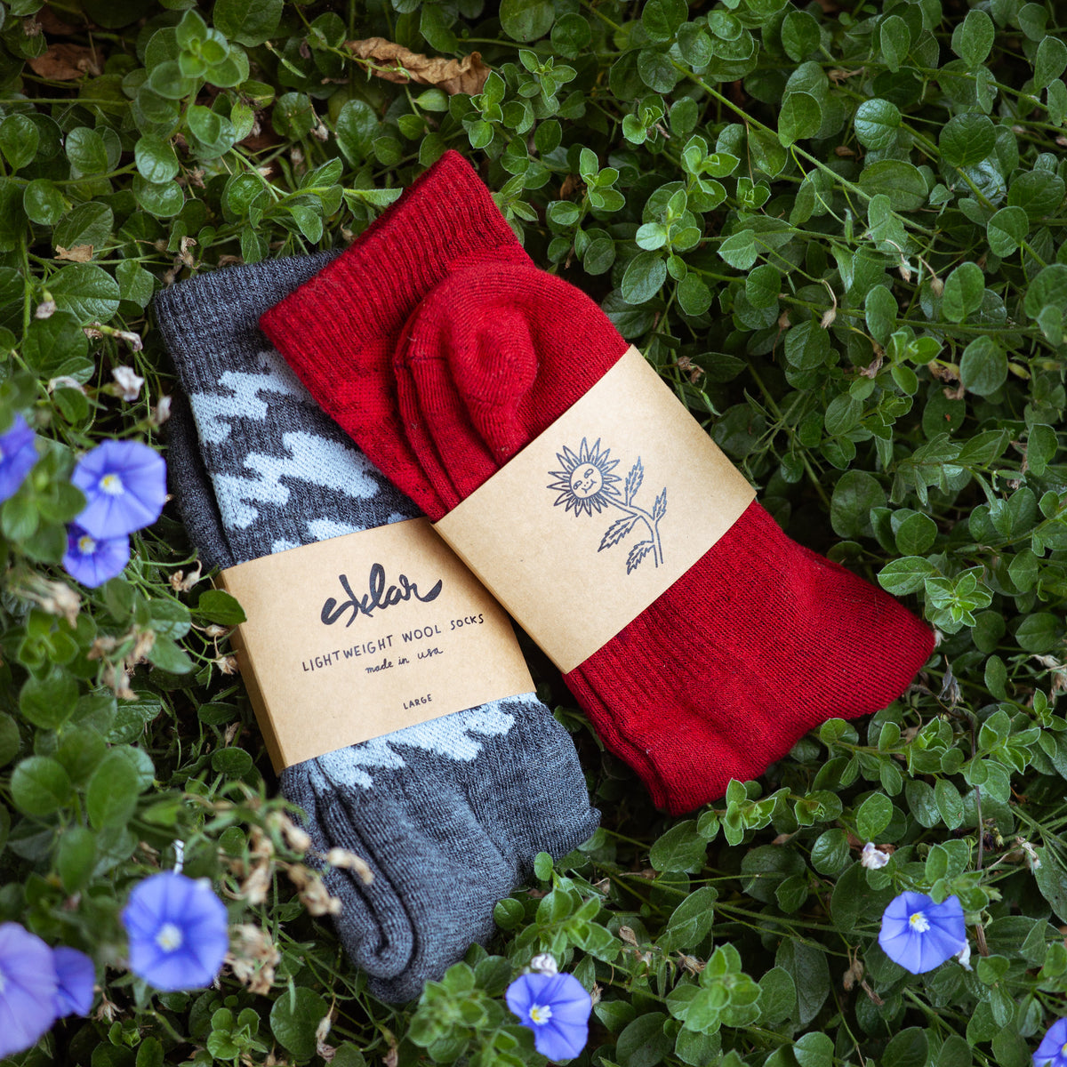 Squiggly Sklocks - Wool Adventure Socks