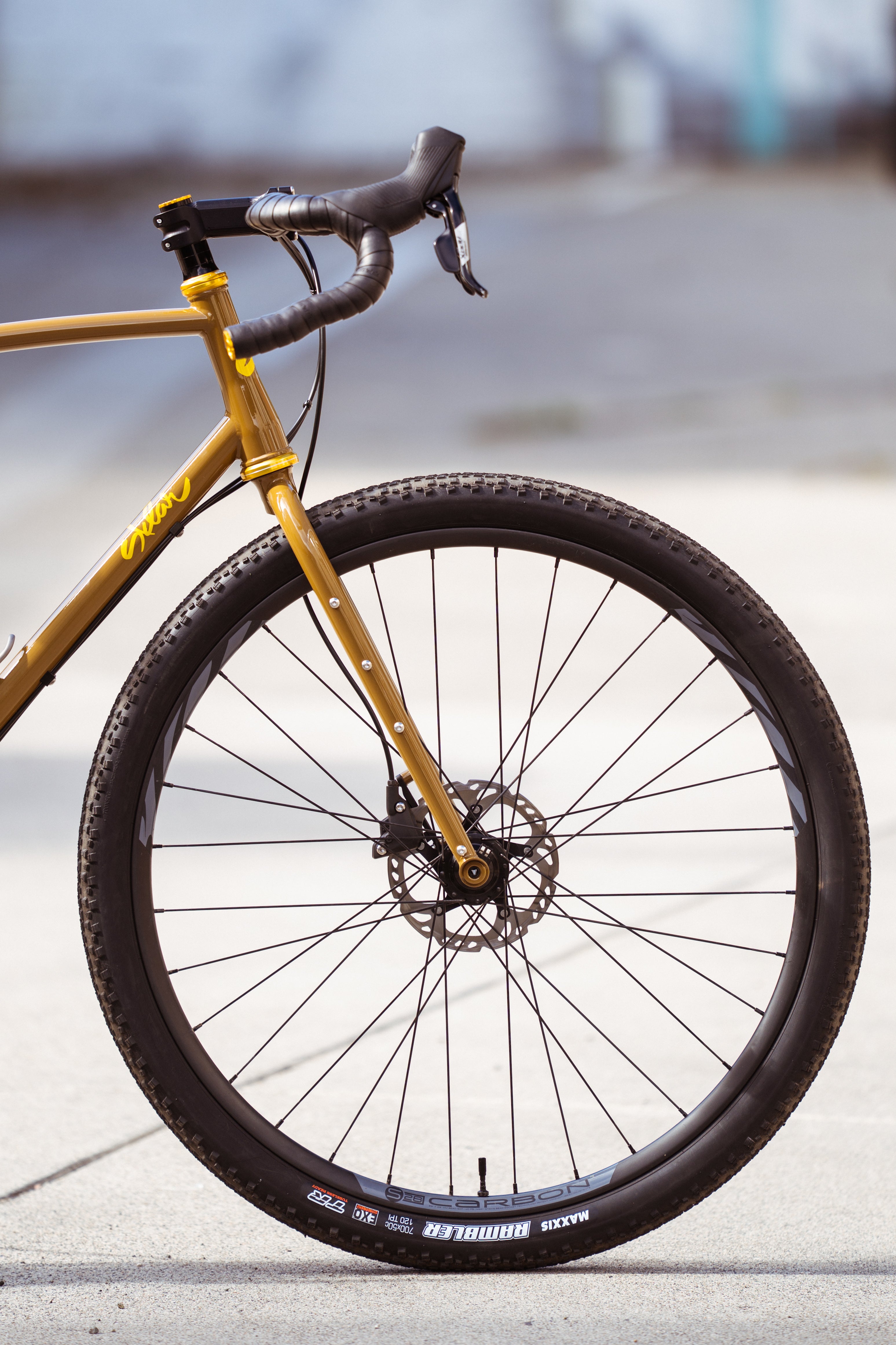 SuperSomething Fork - Steel flat mount gravel fork