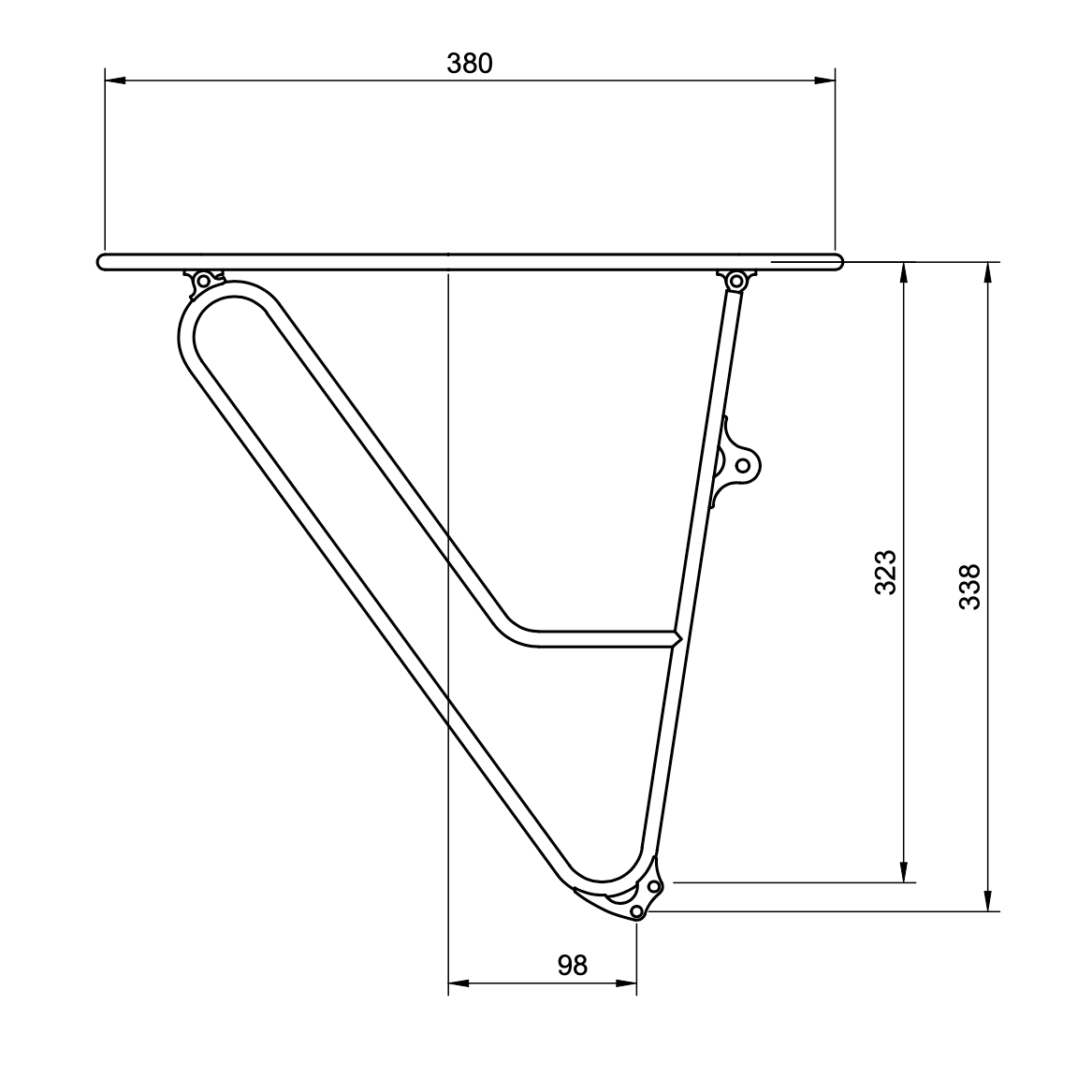 Lightweight Rear Rack
