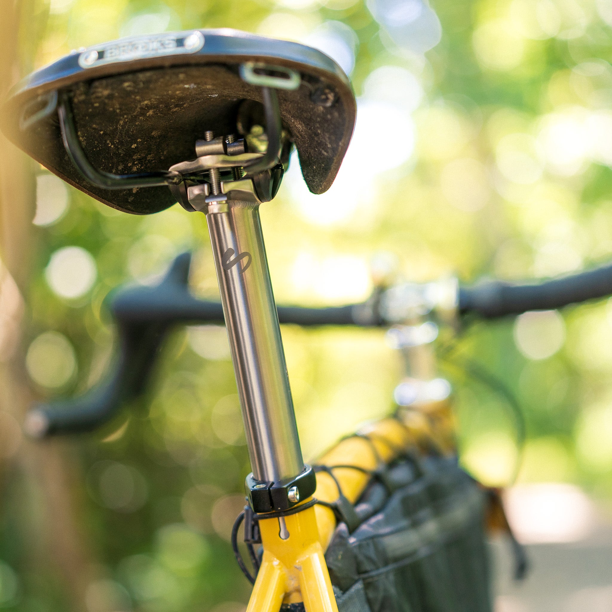 Titanium Seatposts are here! Our favorite gravel bike seatpost ever.