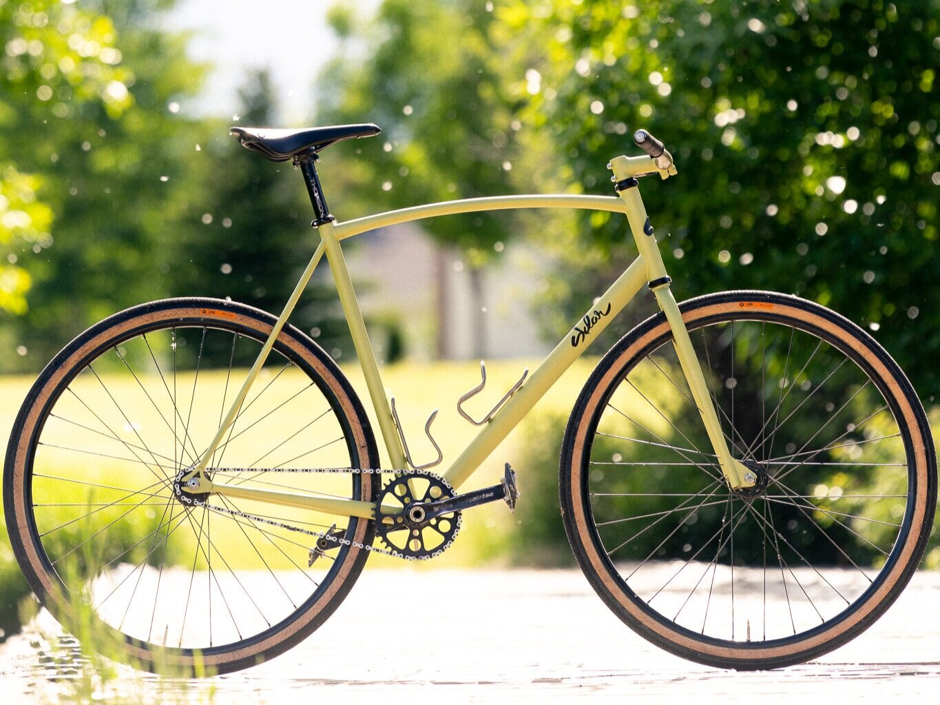 Adam's Fixed gear scorcher gravel bike