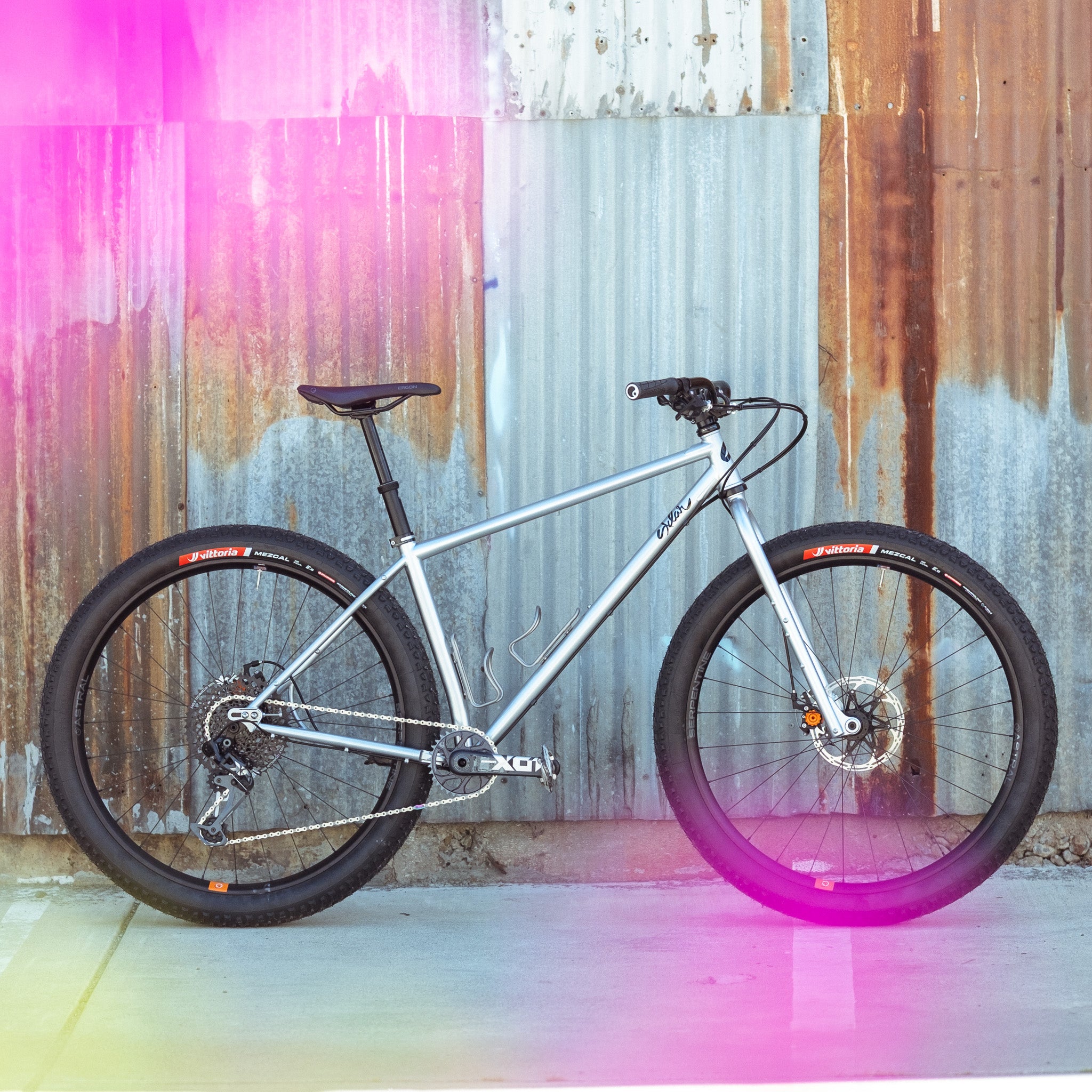sklar PBJ steel rigid ATB MTB bikepacking