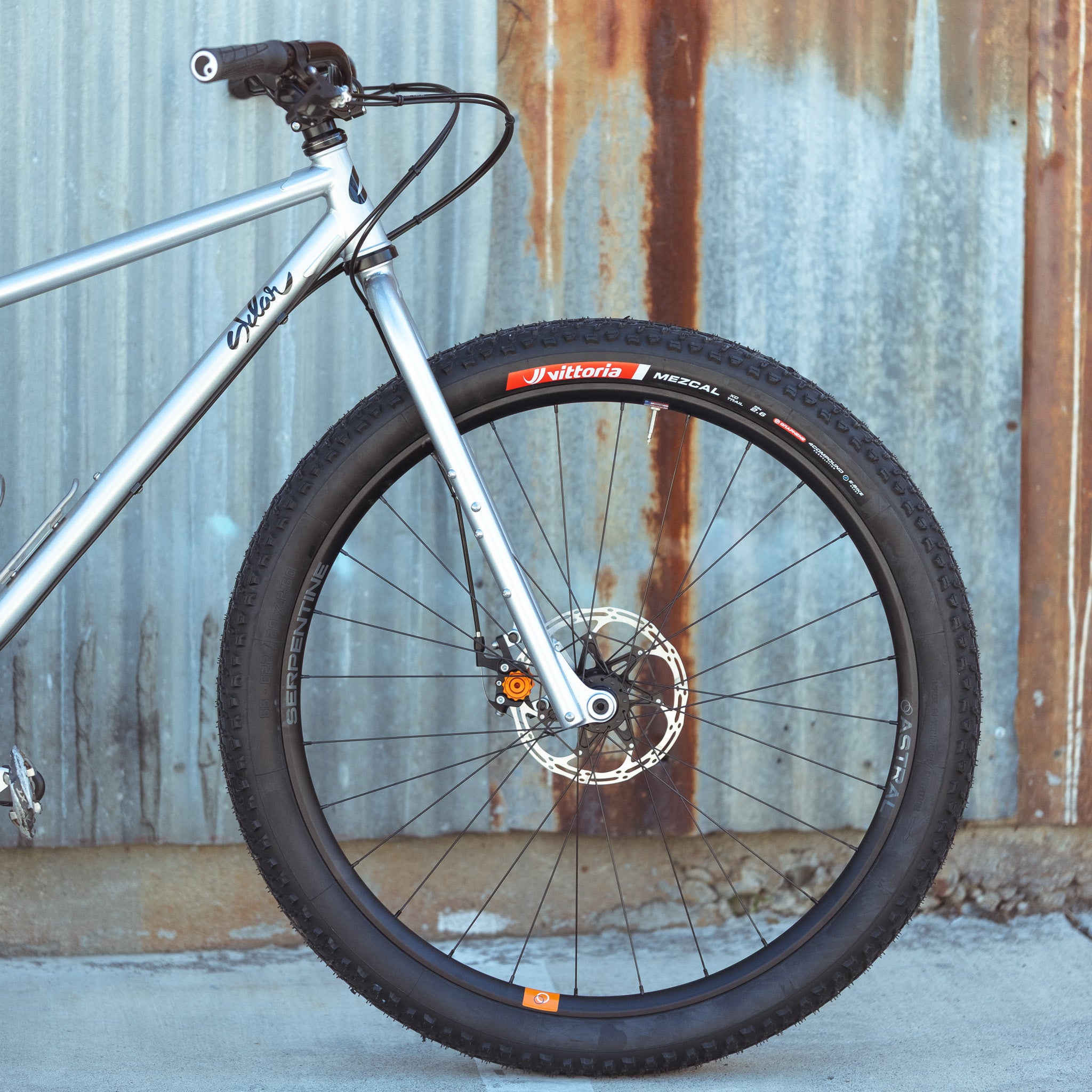 sklar PBJ steel rigid ATB MTB bikepacking