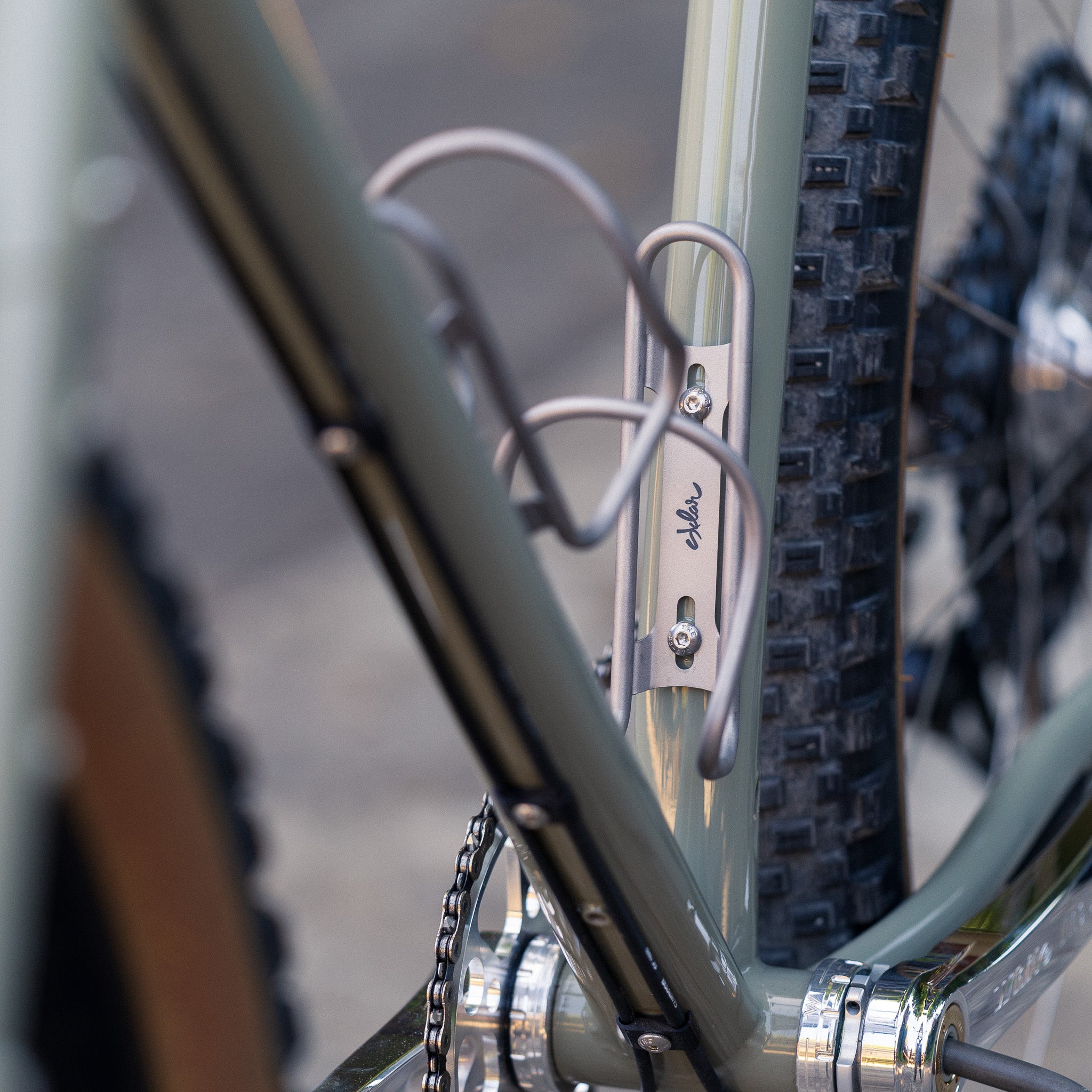 bottle cage for gravel bike Sklar Titanium Bottle Cage