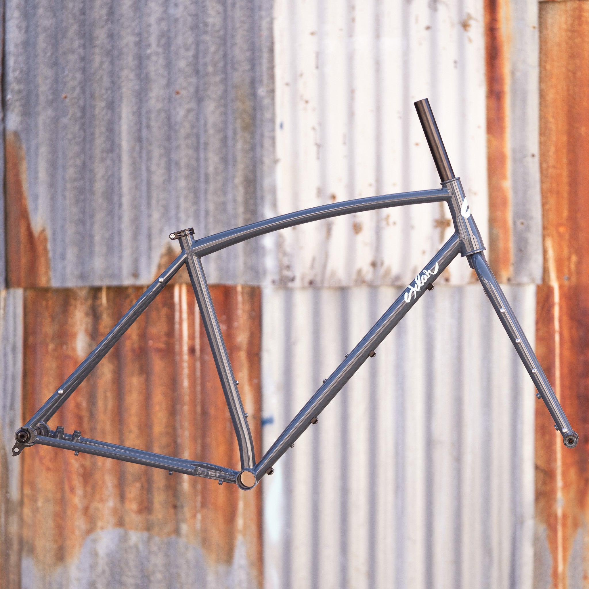 aluminium gravel bike frameset SuperSomething Gravel Bike – Sklar Bikes