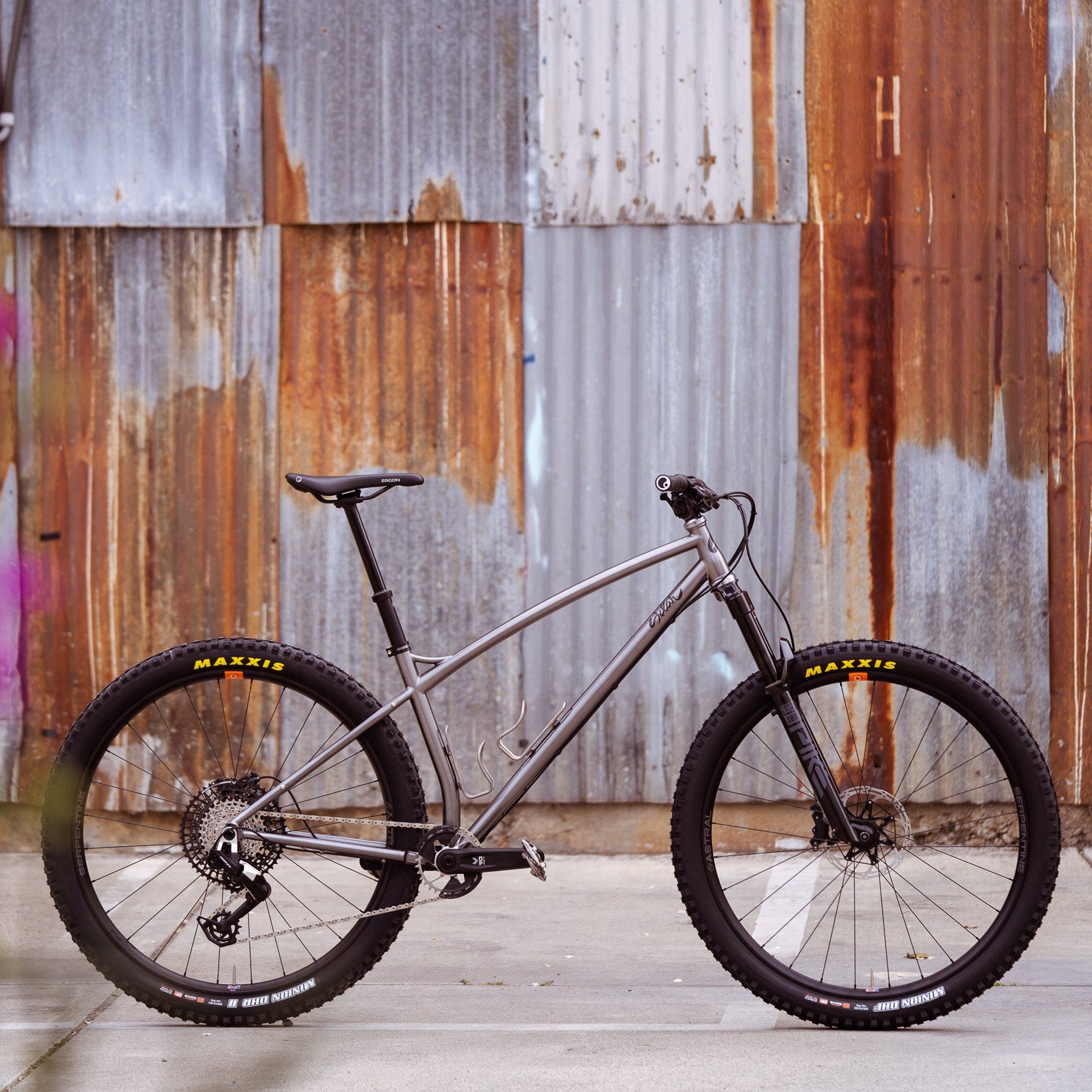 sklar tall tale steel hardtail 29 mountain bike UDH eagle 90