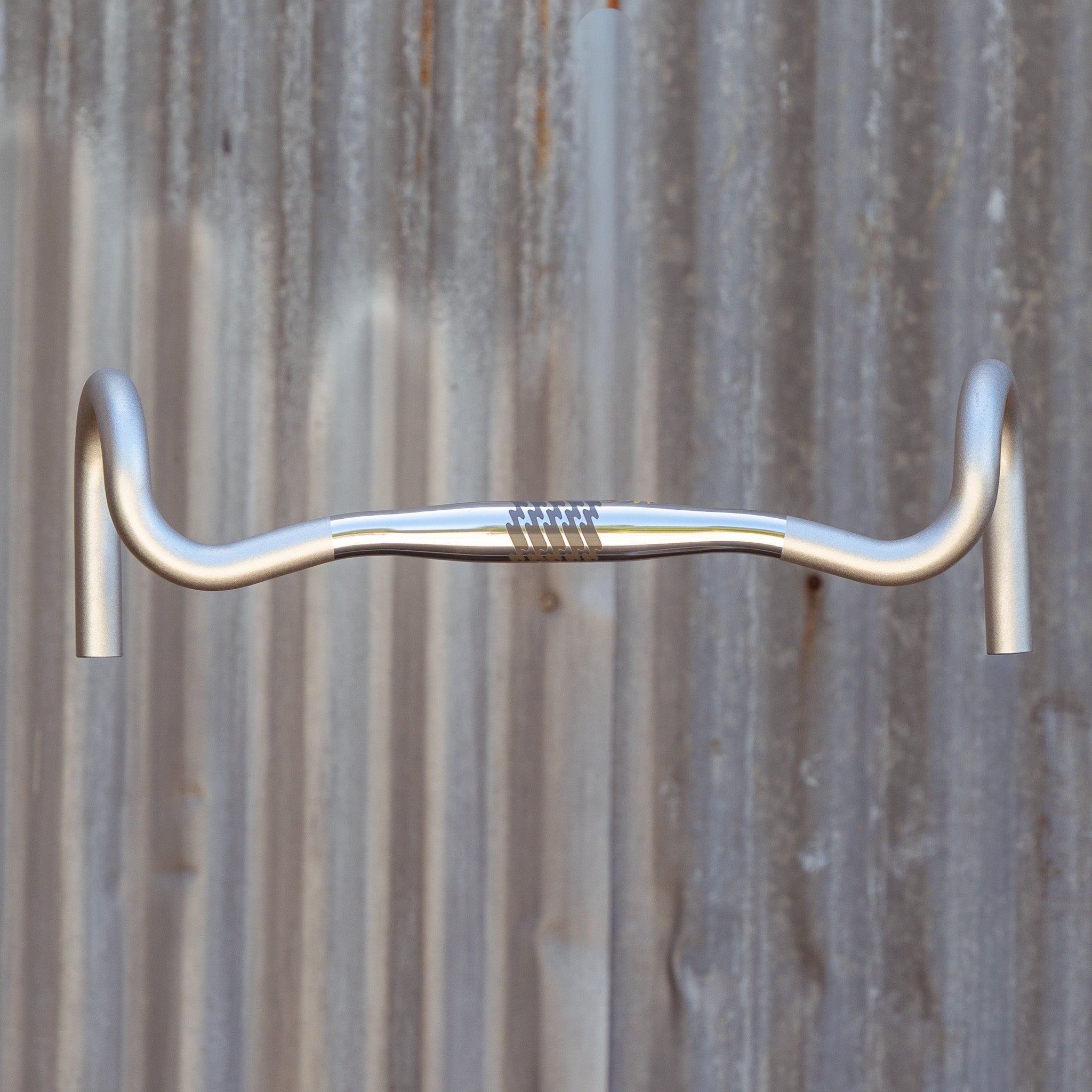 gravel bike drop bar sklar supersomething short reach drop polished silver