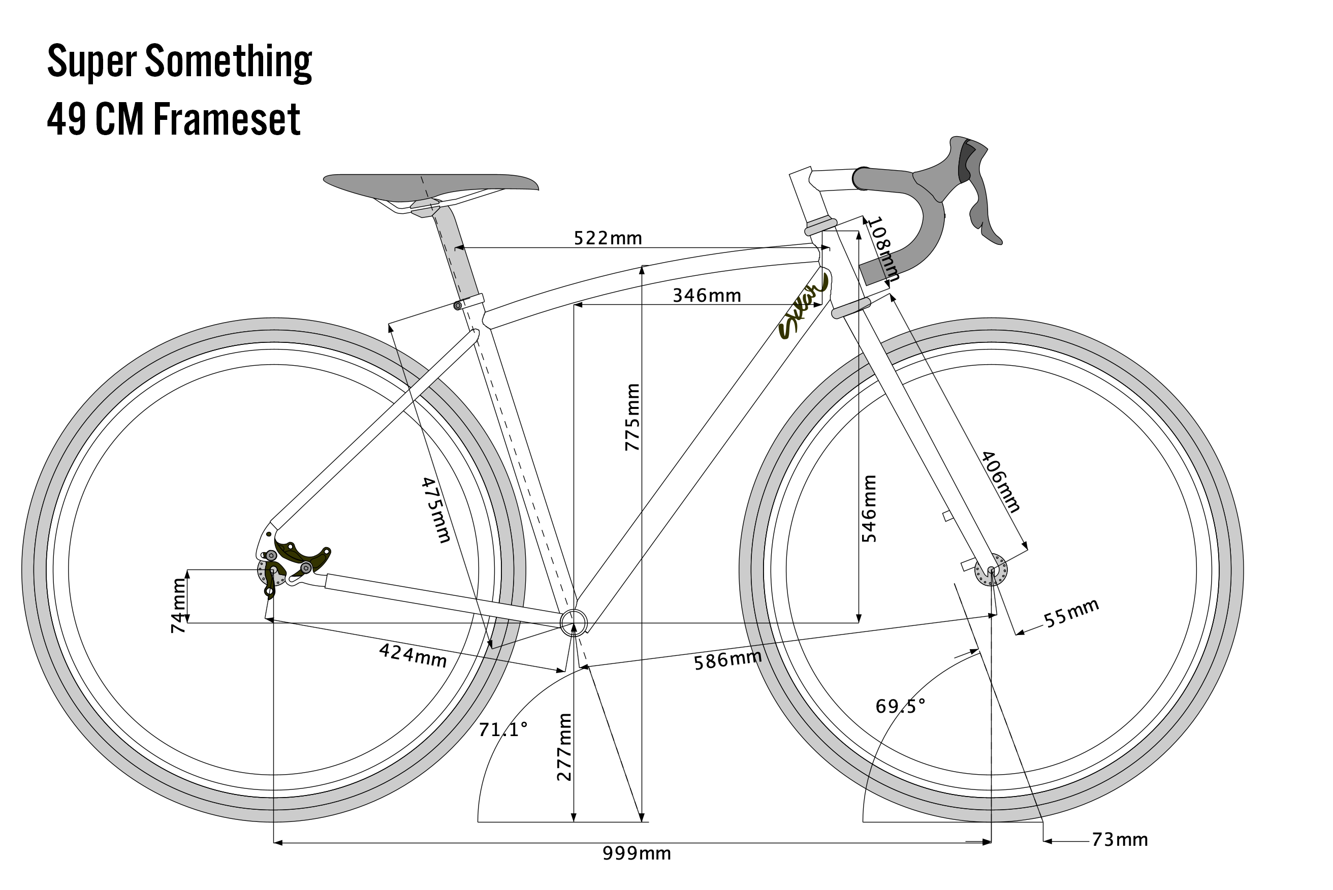 Super Something All road Gravel Bike
