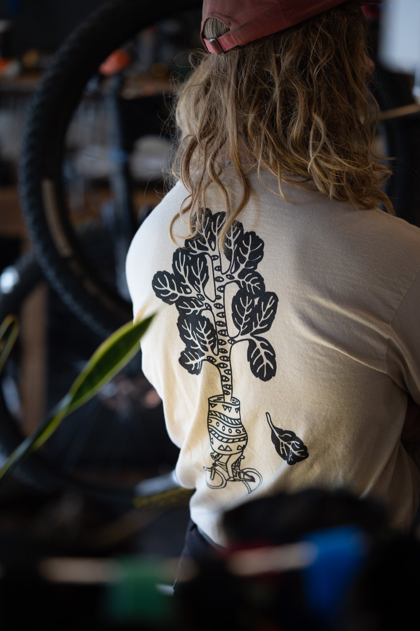 Ficus Cyclist long sleeve T